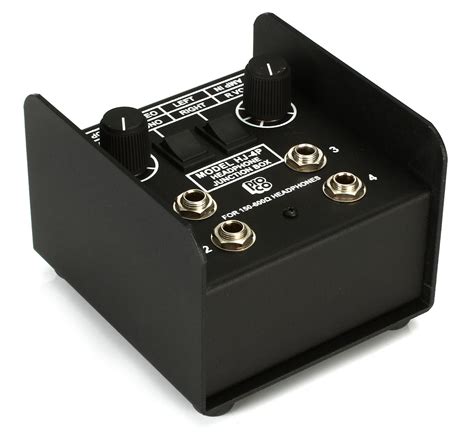 studio headphone junction box|pro co 6 channel headphone box.